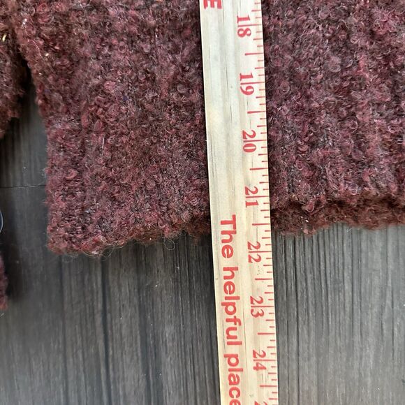 Astr The Label Womens Pullover Sweater Brown Long Sleeve Bishop Stretch Size XS - Picture 10 of 11